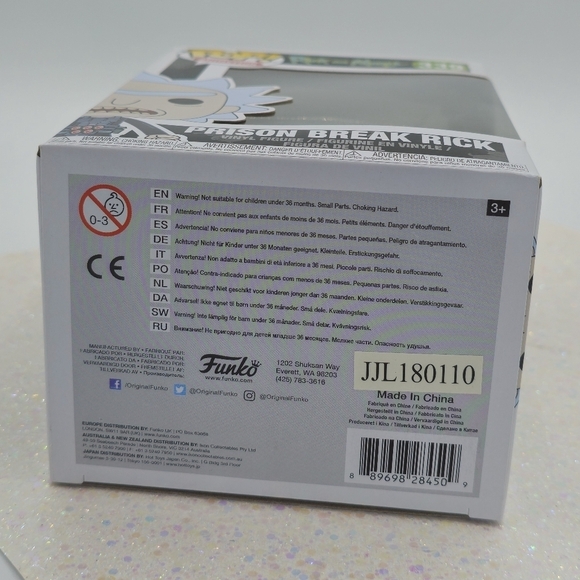 Funko POP! Rick and Morty Prison Break Rick #339 Vinyl Figure - Picture 6 of 6